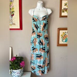 Vix by Paula Hermanny Silk Midi Dress